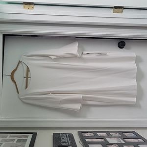 Calvin Klein White mid length dress new